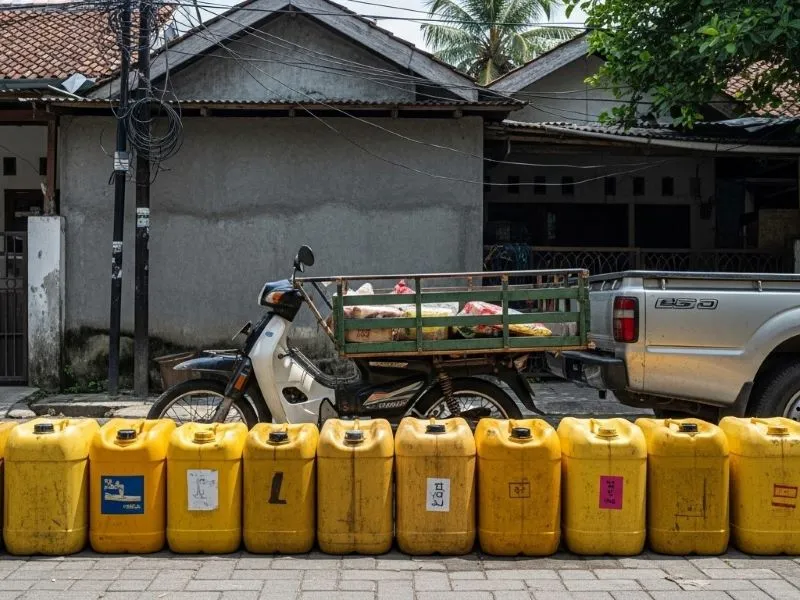 Strategi mengumpulkan volume minyak jelantah