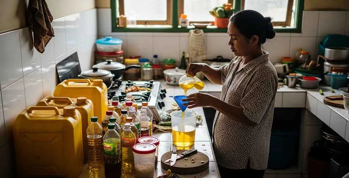 Cara jual minyak jelantah rumahan